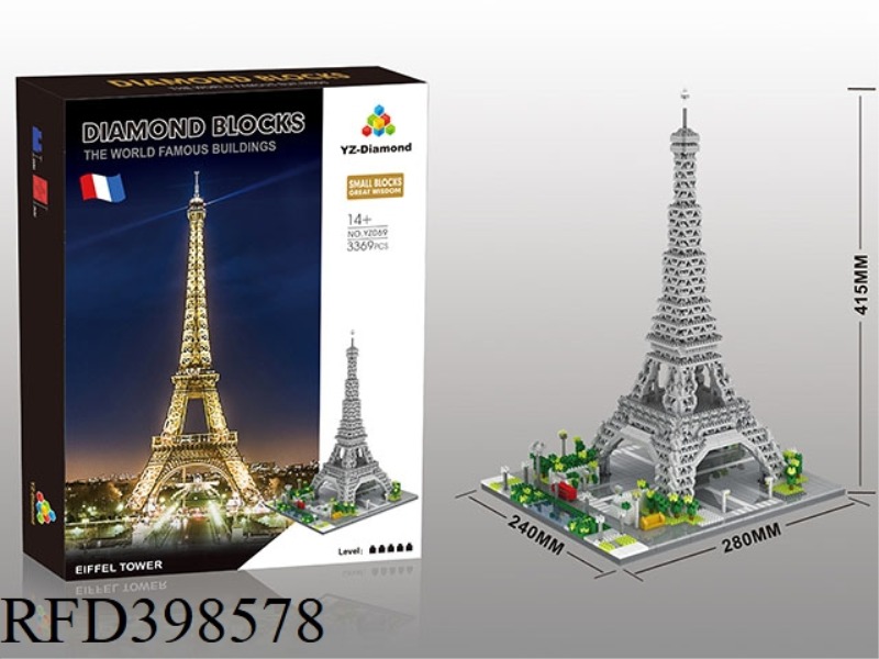 EIFFEL TOWER 3369PCS