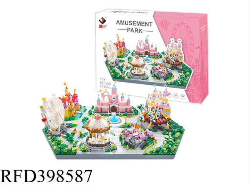 CASTLE THREE IN ONE 7416PCS