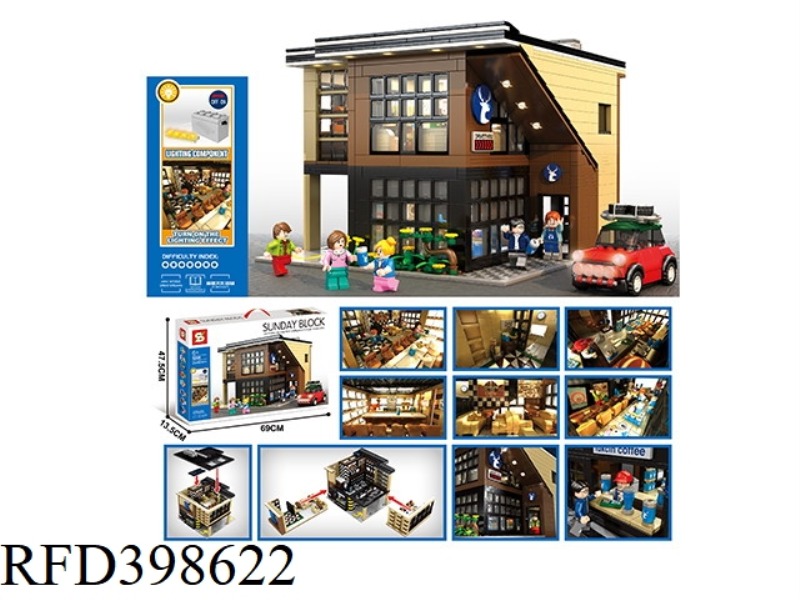 STREET VIEW SERIES-LUCKY CAFE RESTAURANT