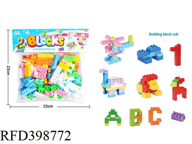 LARGE PARTICLE BUILDING BLOCKS
