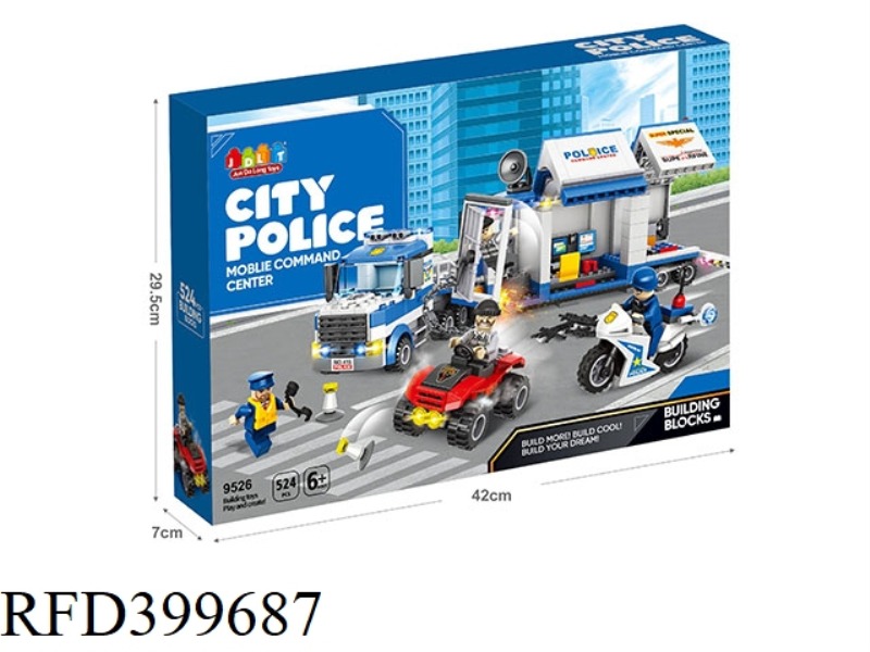 MOBILE COMMAND CENTER 524PCS