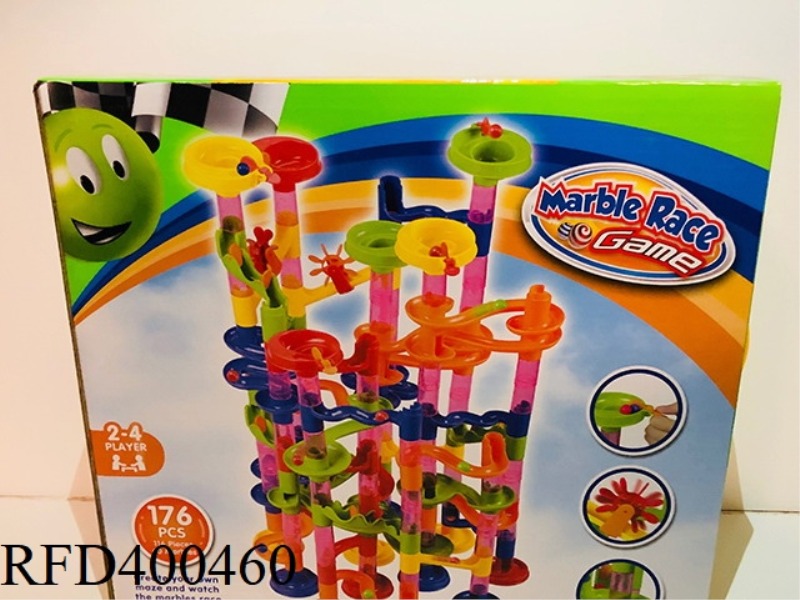 INTELLECTUAL TRACK BALL BUILDING BLOCKS (176PCS)