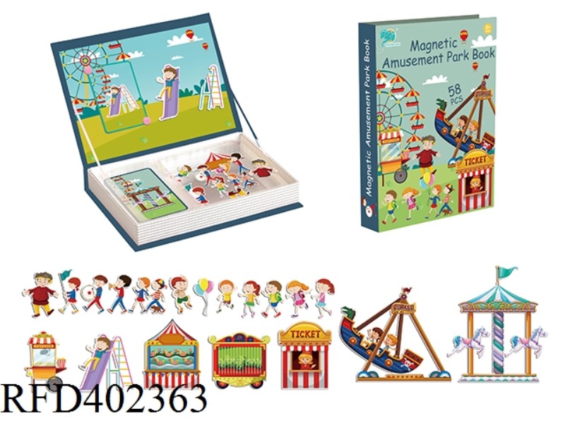 AMUSEMENT PARK MAGNET JIGSAW