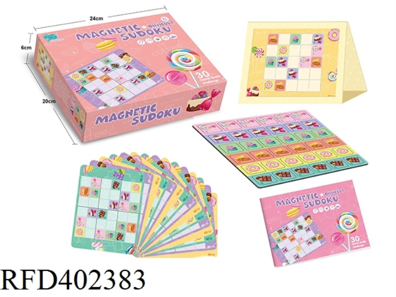 DESSERT INTERMEDIATE SUDOKU BREAKTHROUGH GAME BOX