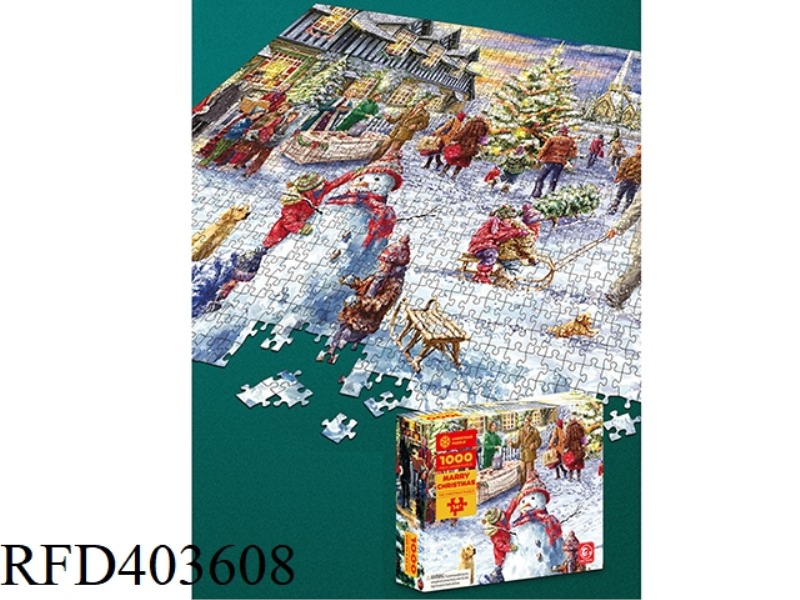 CHRISTMAS 1000 PIECE JIGSAW