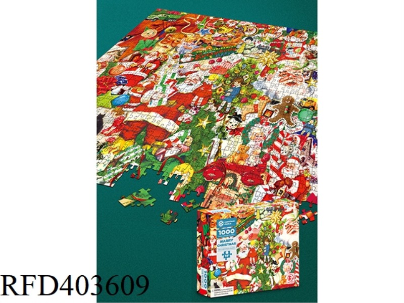 CHRISTMAS 1000 PIECE JIGSAW