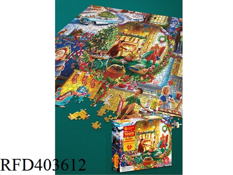 CHRISTMAS 1000 PIECE JIGSAW
