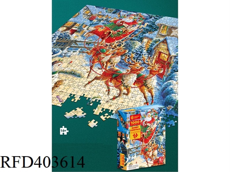 CHRISTMAS 1000 PIECE JIGSAW