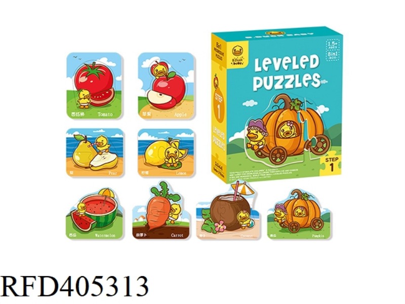 ADVANCED PUZZLE LEVEL 1-SIMPLE FRUITS AND VEGETABLES