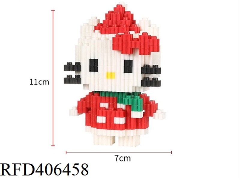 KT CAT (SMALL BOX OF SMALL PARTICLES ASSEMBLED BUILDING BLOCKS) 491PCS