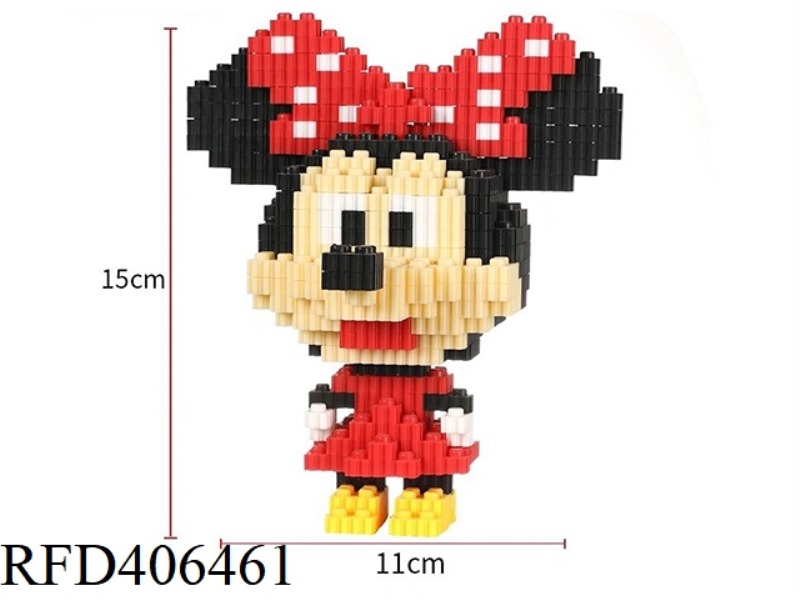 MINNIE (SMALL BOX OF SMALL PARTICLES ASSEMBLED BUILDING BLOCKS) 770PCS