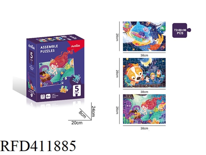 LEVEL 5 PUZZLE 3 IN 1