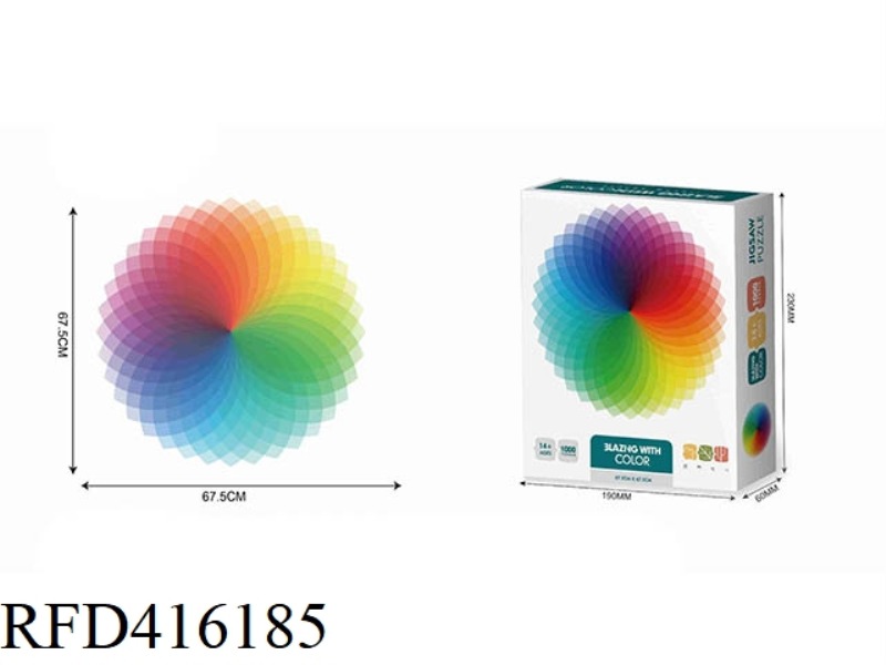COLOR ROUND 1000PCS