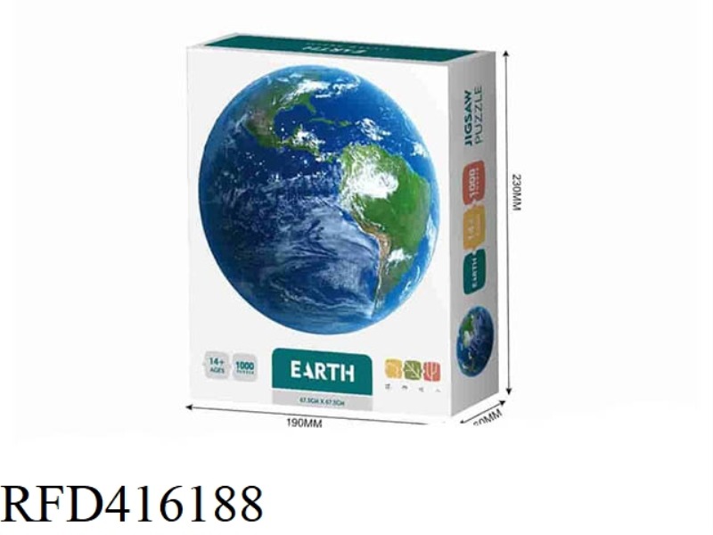 EARTH 1000PCS