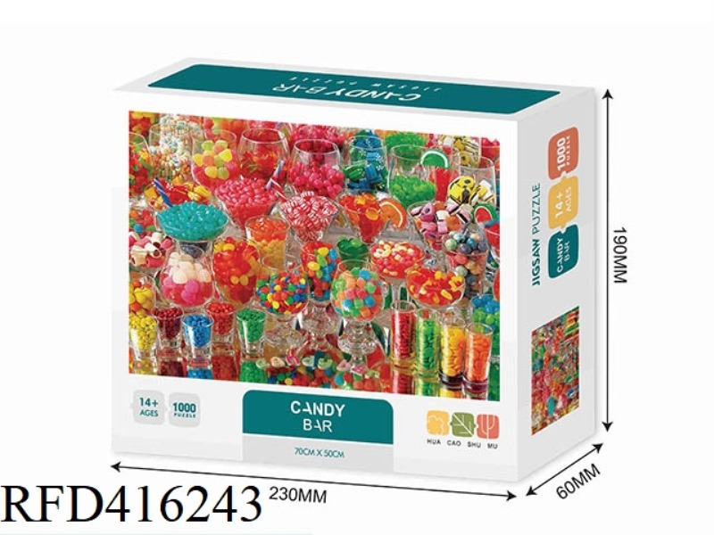 CANDY BAR 1000PCS