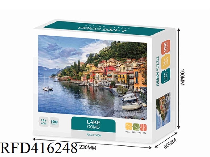 1000PCS, LAKE COMO, ITALY