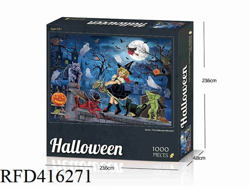 HALLOWEEN 1000PCS