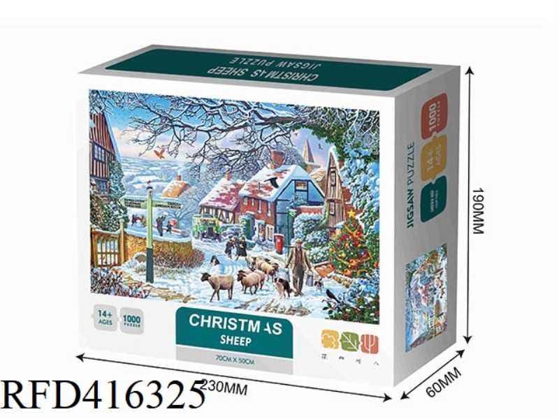 CHRISTMAS 1000PCS