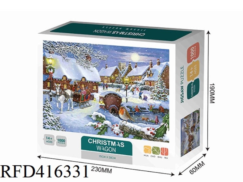 CHRISTMAS 1000PCS
