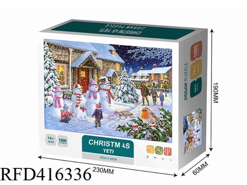 CHRISTMAS 1000PCS