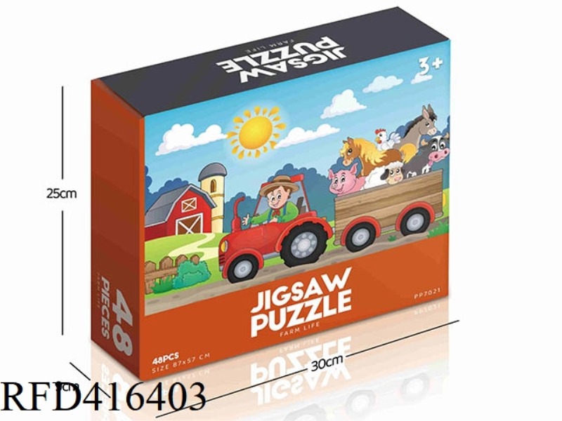 48PCS PLANE PUZZLE