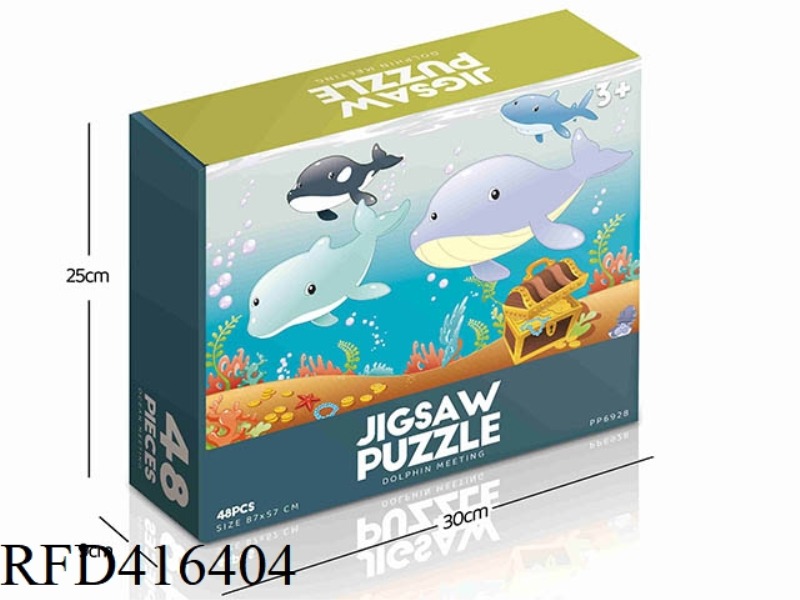 48PCS PLANE PUZZLE