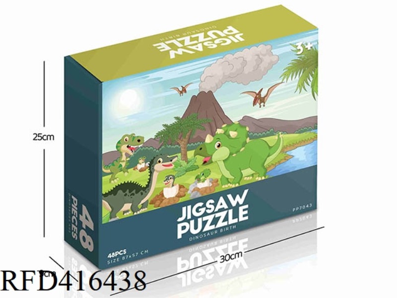 48PCS PLANE PUZZLE