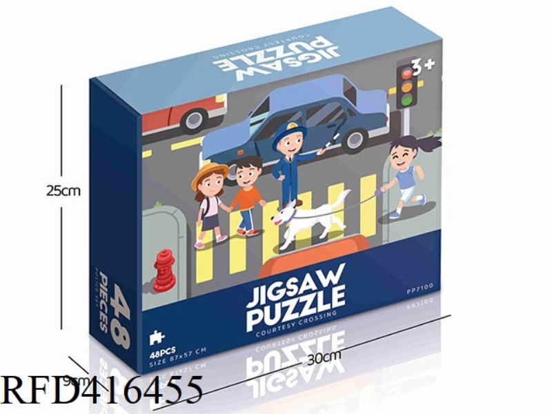 48PCS PLANE PUZZLE