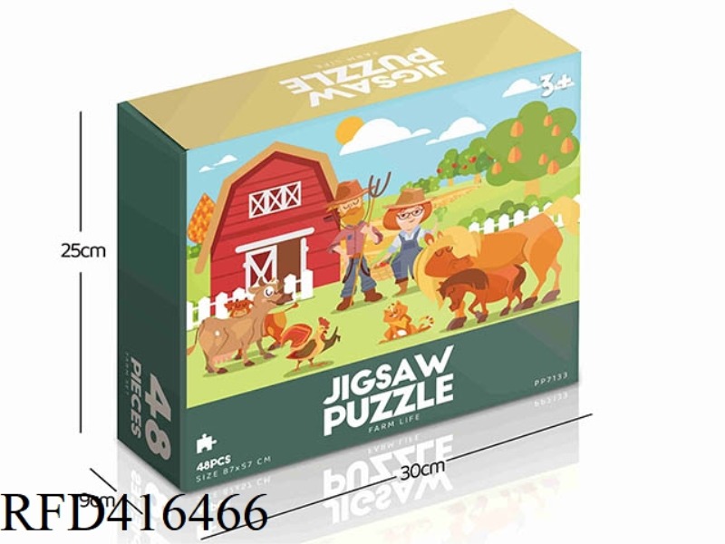 48PCS PLANE PUZZLE