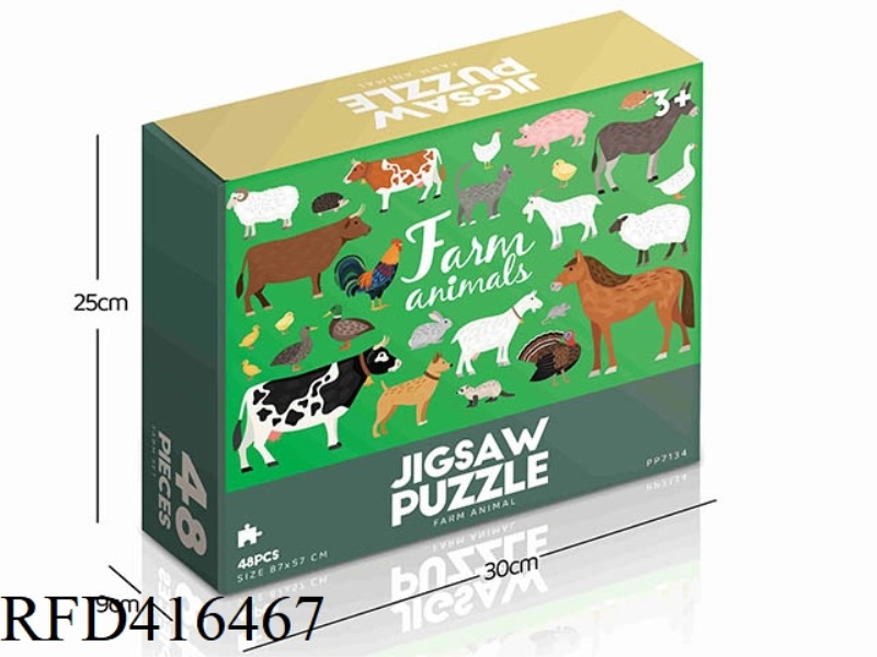 48PCS PLANE PUZZLE