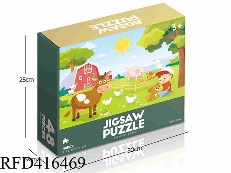48PCS PLANE PUZZLE
