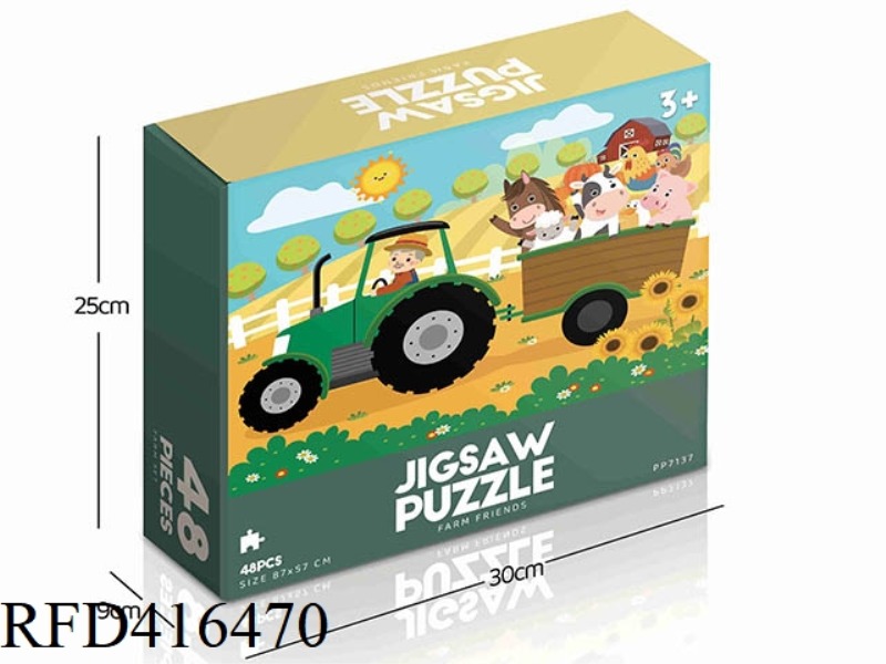 48PCS PLANE PUZZLE