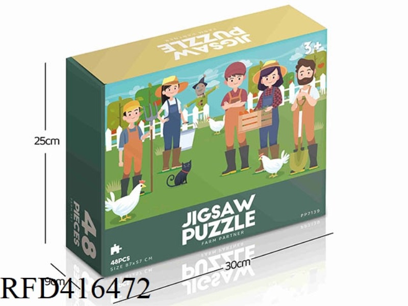 48PCS PLANE PUZZLE