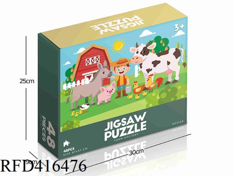 48PCS PLANE PUZZLE