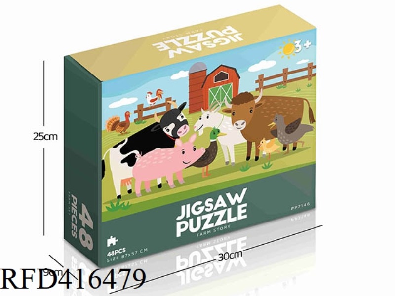 48PCS PLANE PUZZLE