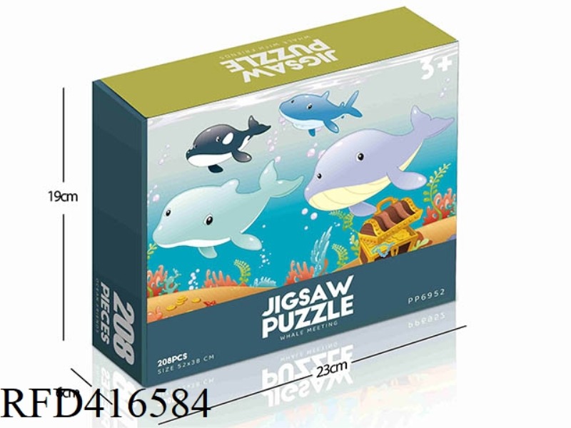 208PCS PLANE PUZZLE