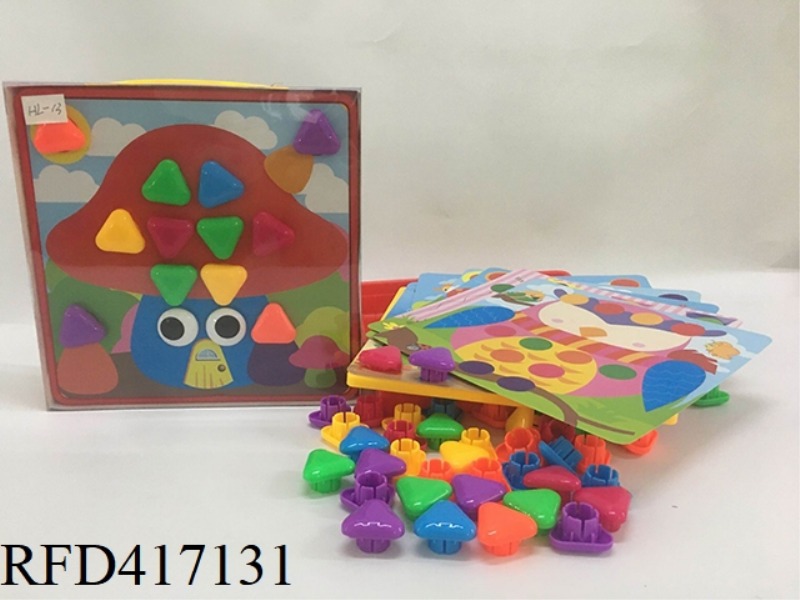 TRIANGLE BUTTON PUZZLE