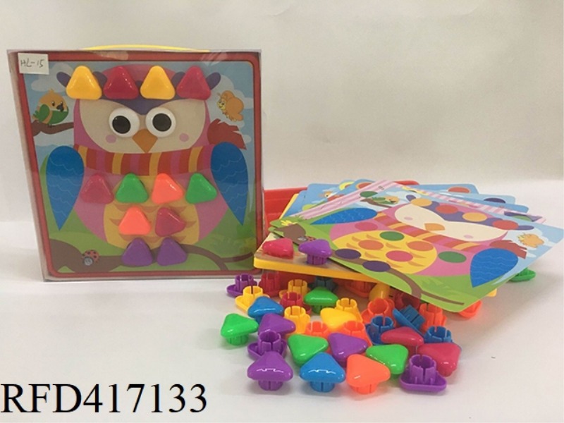 TRIANGLE BUTTON PUZZLE