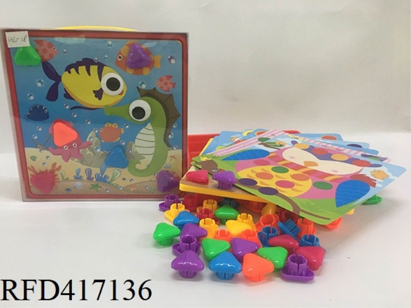 TRIANGLE BUTTON PUZZLE