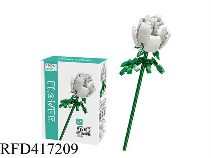 FLOWER SERIES (ROSE WHITE)