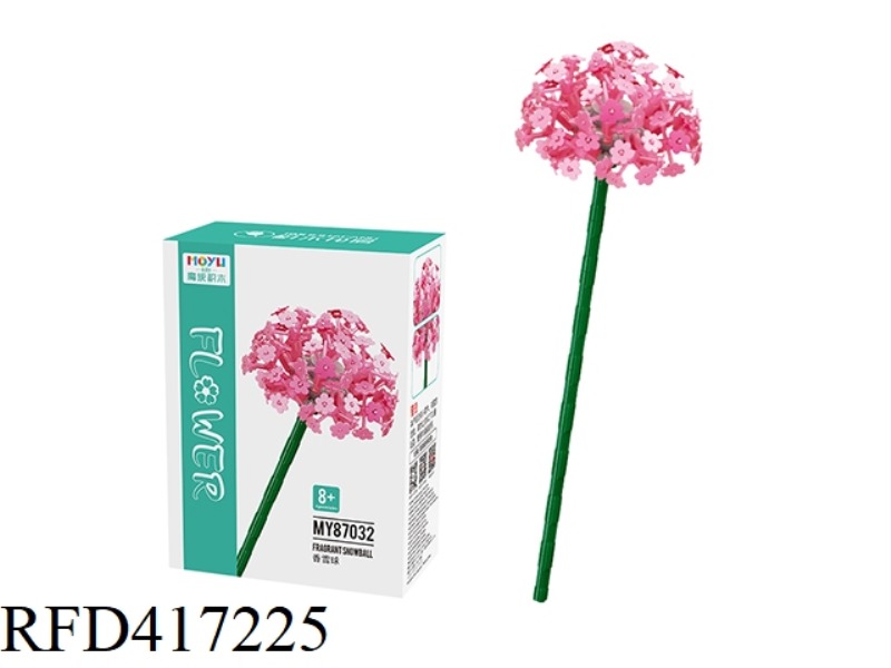 FLOWER SERIES (FRAGRANT SNOWBALL PINK)