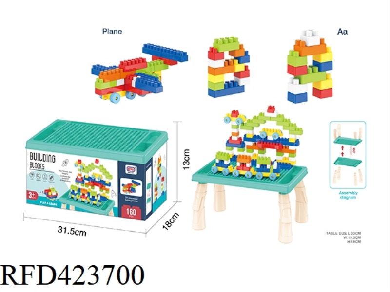 PUZZLE BUILDING BLOCKS FOR BOYS (160PCS)
