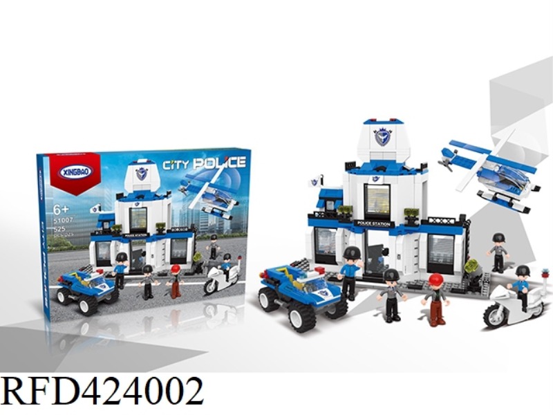 CITY POLICE 518PCS