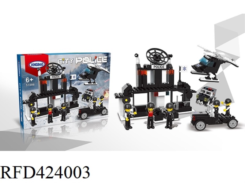 CITY POLICE 382PCS