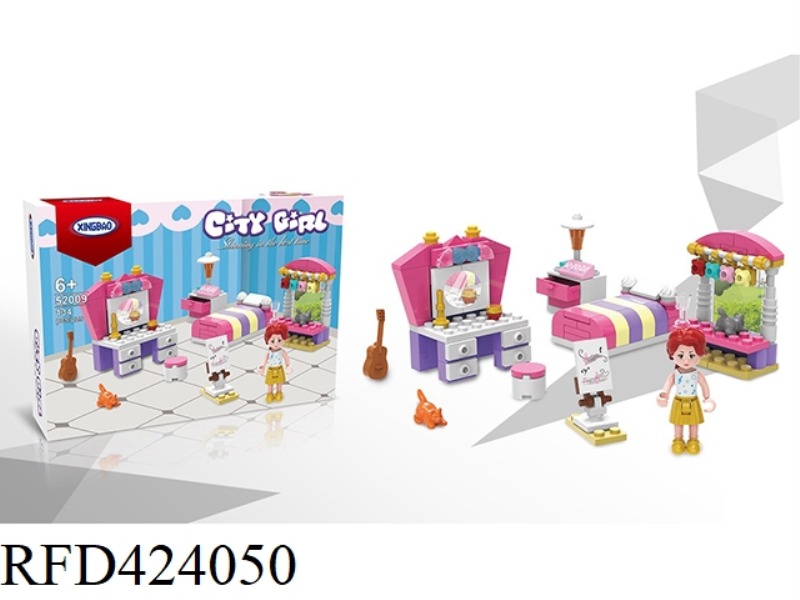 CITY GIRL 136PCS