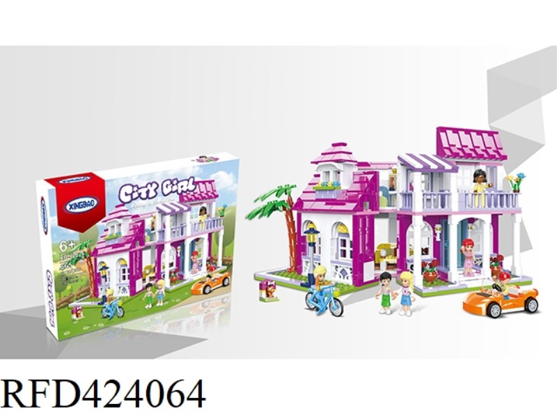 CITY GIRL 694PCS