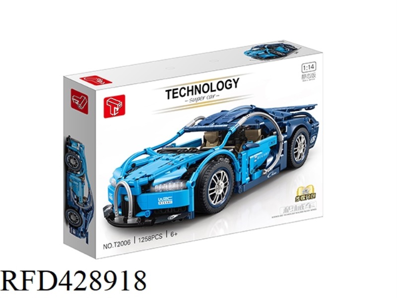 1:14 STATIC BUGATTI (SINGLE) 1258PCS