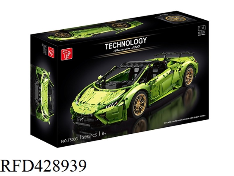 1:8 STATIC LAMBORGHINI (SINGLE) 3558PCS