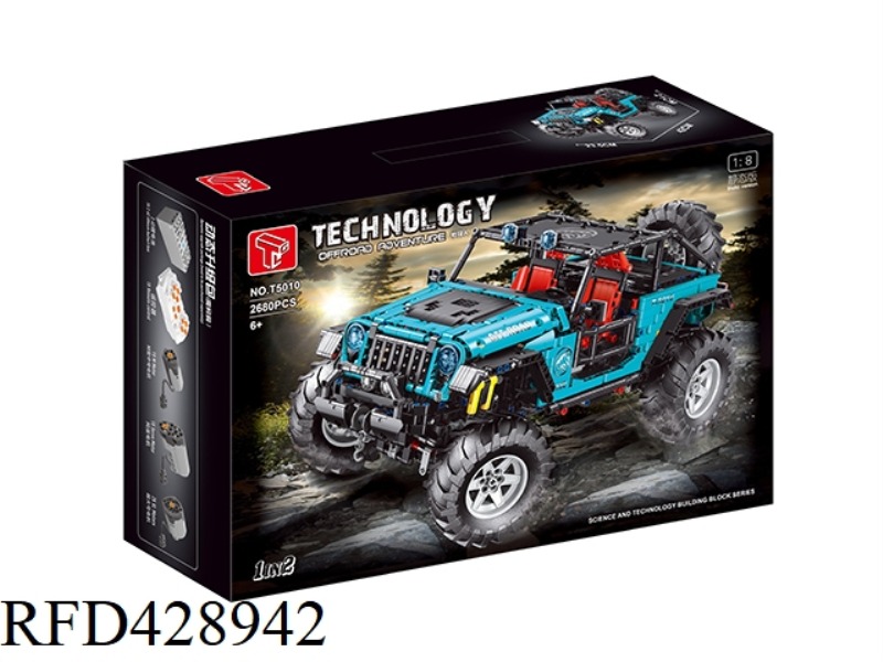 1:8 STATIC WRANGLER (BLUE) (SINGLE) 2680 PCS