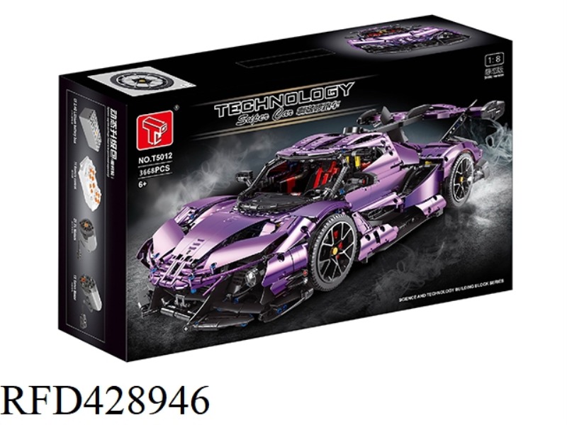 1:8 STATIC AH BO LA PLATING VERSION (PURPLE) 3668 PCS